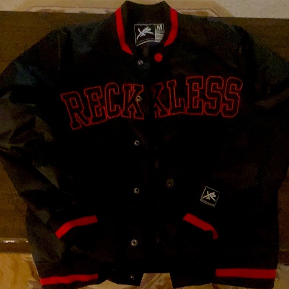 Young and Reckless Medium Bomber Jacket. - Picture 1 of 5